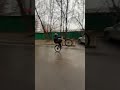 My progress in wheelie😅 #freeride #enduromtb #downhillmtb #viral #russia #urban #pov #reels