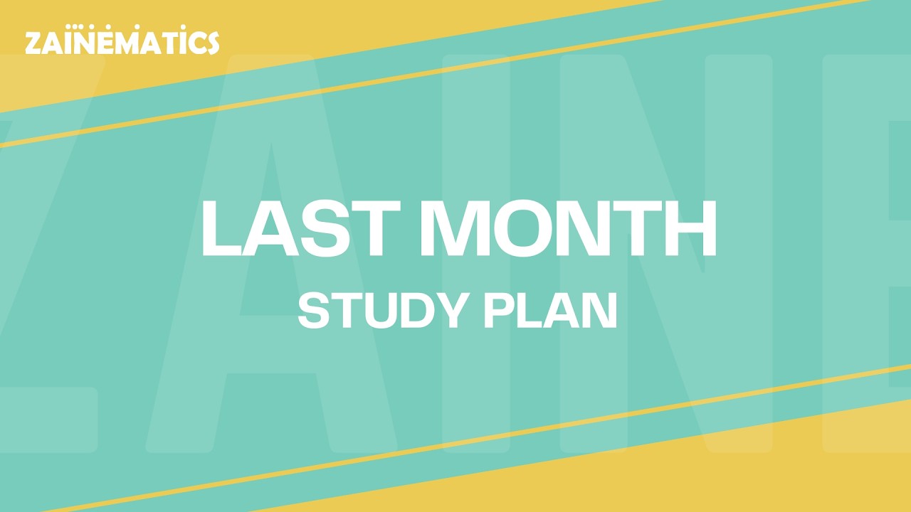 LAST MONTH STUDY PLAN FOR O LEVELS IGCSE AND A LEVELS - YouTube