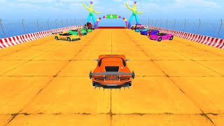 Superhero Car Flying on Mega Ramp 😱 - Impossible Car Racing Games - 3D Cars Game 2026 screenshot 5