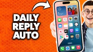 How to Create a Daily Reply Text on iPhone 2026 (Step-By-Step Tutorial) screenshot 3