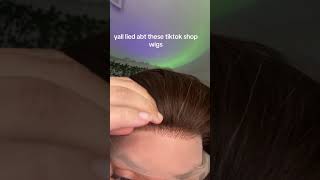 apparently this is preplucked #wigs #tiktok