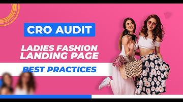 Fashion Homepage Best Practises and More Landing Page Audits