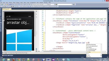 Curso Windows Phone - Como implementar o efeito de arrastar objetos nas APPs