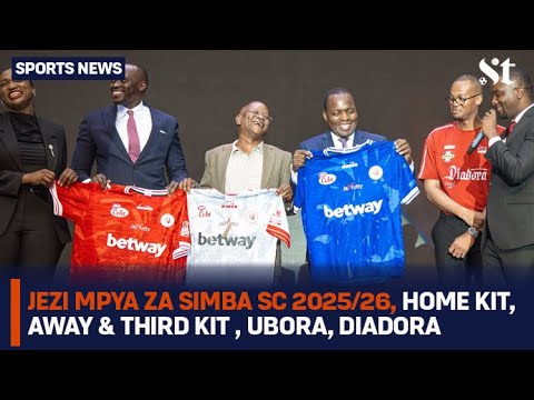 Jezi Mpya Za Simba SC 2025 26 Home Away Third Kit JayRutty X Diadora