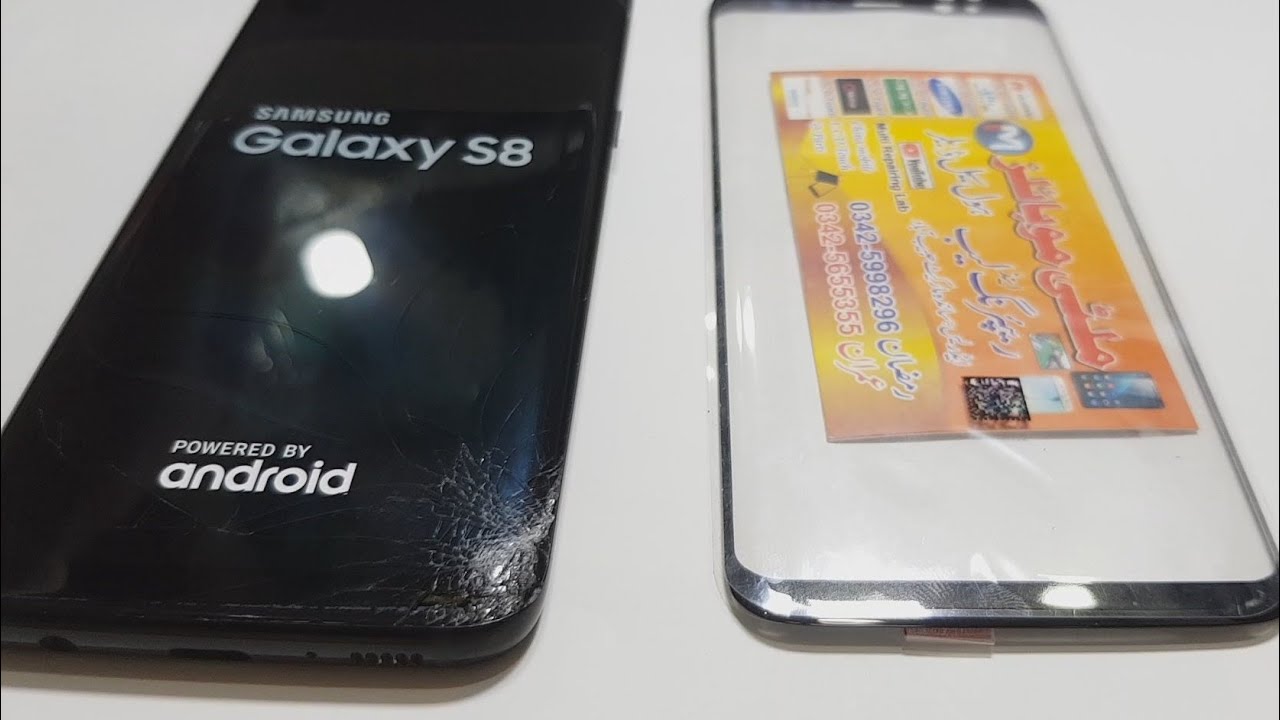 S8 Plus Front Glass Replacement Without Frezar 1000% OK