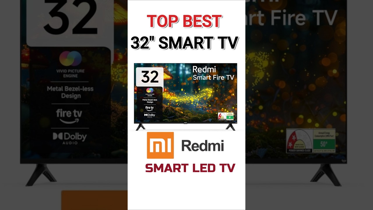 Redmi Xiaomi (32 inches) F Series Fire TV  | Best 32 Inch Smart TV 2026 📺 Best TV Under ₹10,000-₹