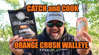 WALLEYE Catch and Cook | I used ORANGE CRUSH?? screenshot 5