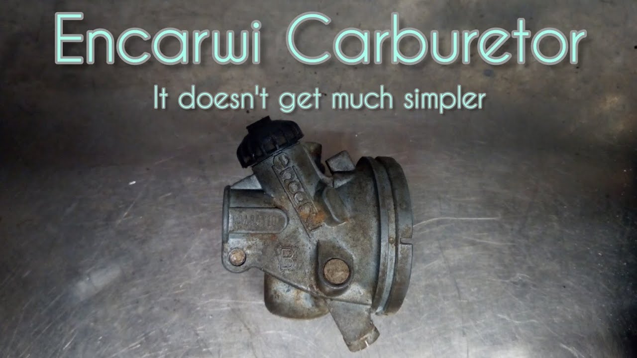Encarwi carburetors explained. As fitted to Tomos mopeds circa 1970's and 1980's.