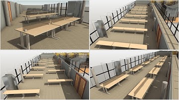 Generative Design in Revit for Workspace Layout | Designing for COVID-19: Sample Studies