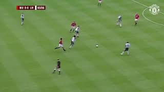 Liverpool 0 - 1 Manchester United : FA Cup Final 1996 (Eric Cantona's winning volley)