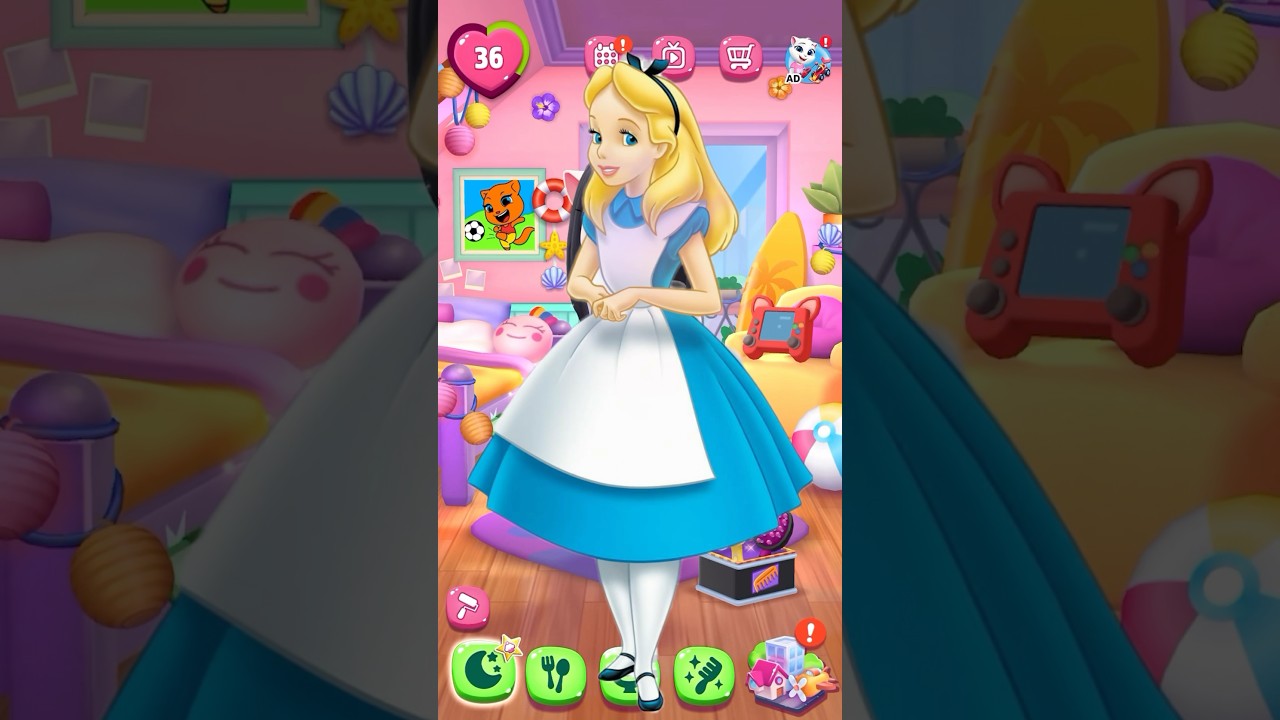 Disney Arial Princess Cosplay By My Talking Angela 2 