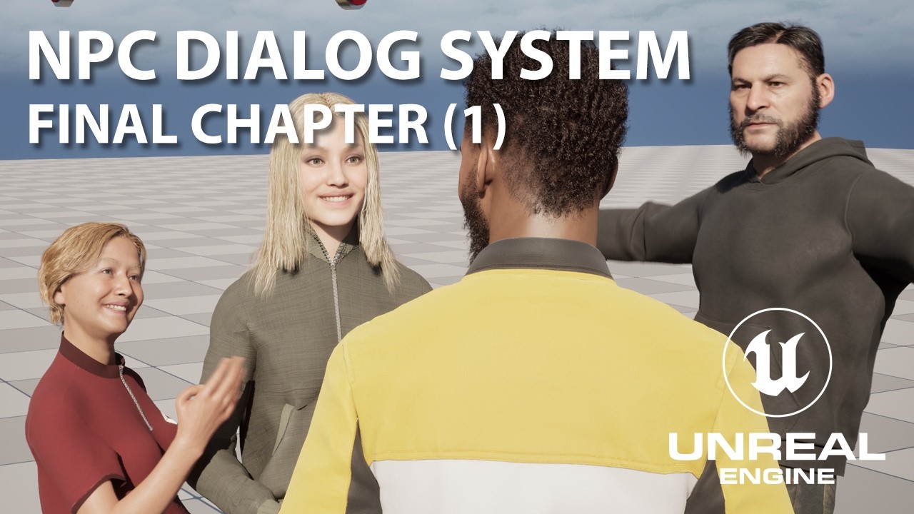 UE 5.7 - NPC Dialog System (Look At) - [FINAL 1] - Tutorial - YouTube
