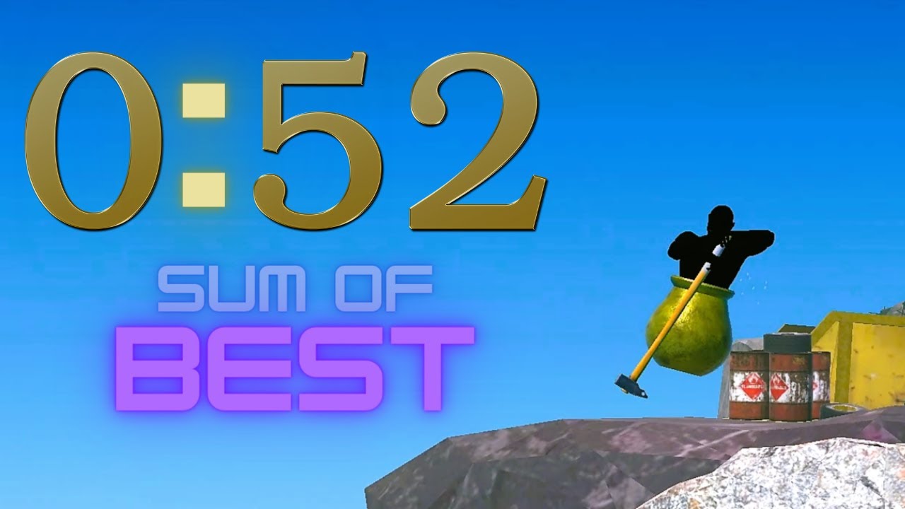 Getting Over It - Sum of Best Segments: 