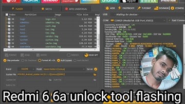 How To Flash Redmi 6  Redmi 6a Flashing fix Unlock Tool By Mobile Software android 11.5.0 #mi #redmi