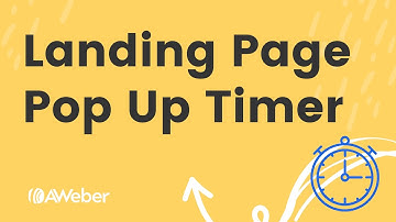 Using pop ups to create urgency on landing pages