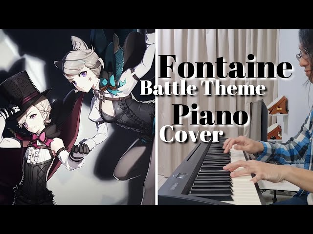 Fontaine Battle Theme - Lamentation et Triomphe (Genshin Impact OST) Piano Cover by Leo Za class=