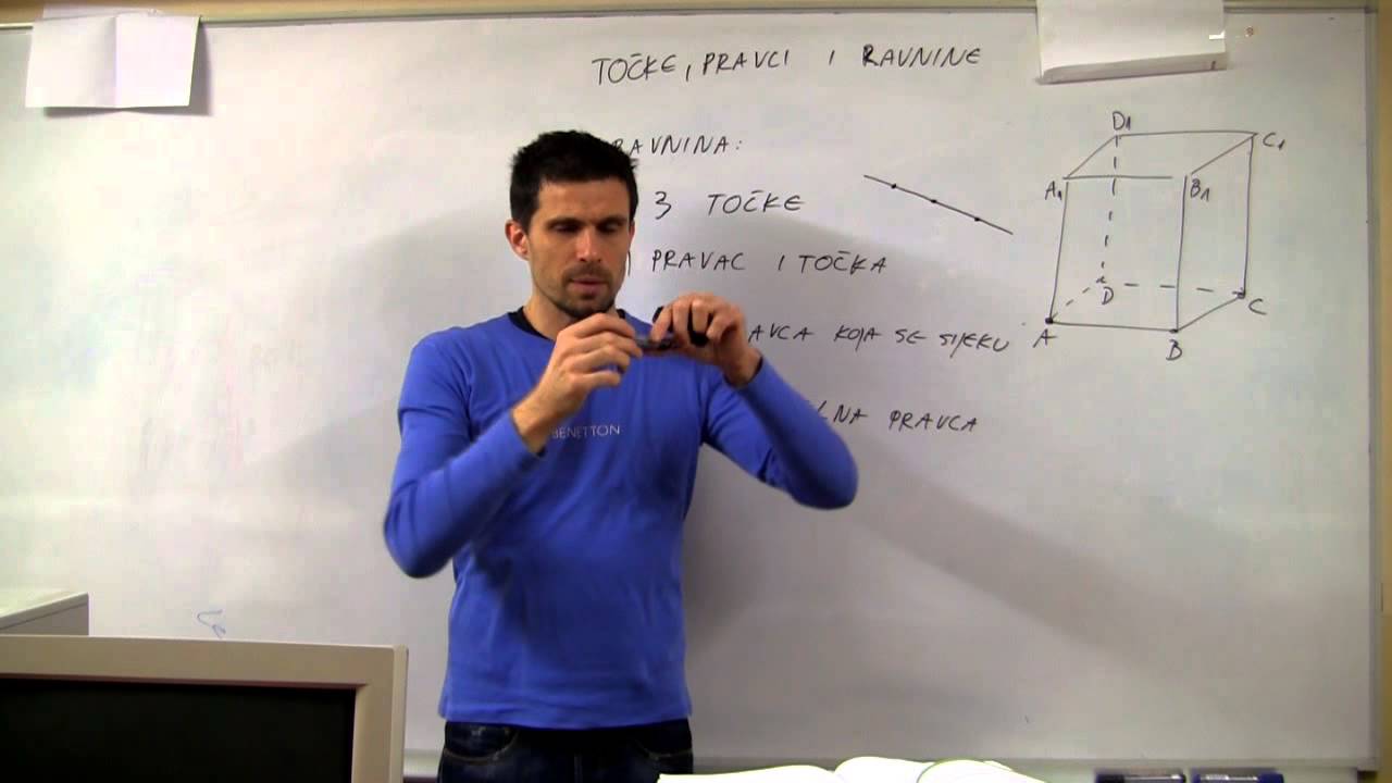 Točke, pravci i ravnine 01