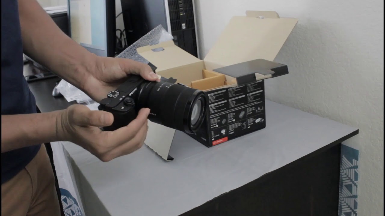 Unboxing sony a6400 with FLIP UP SCREEN vlogging camera YouTube