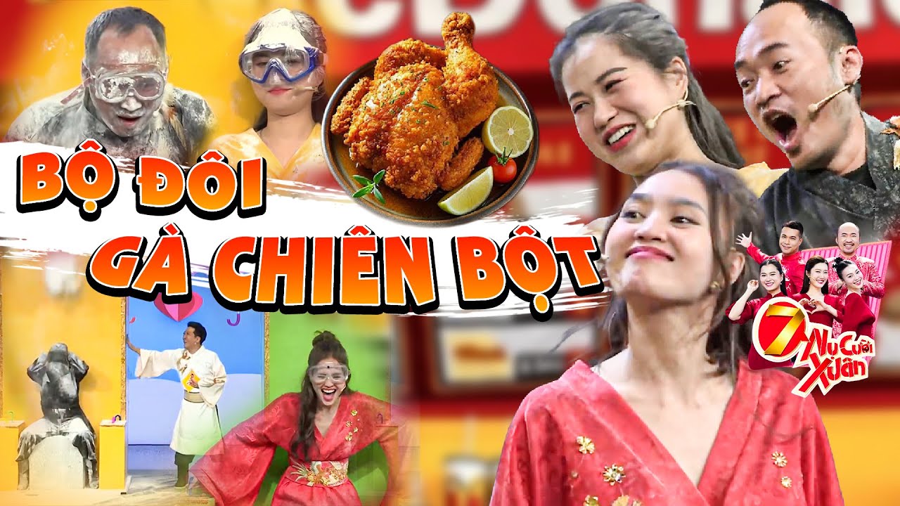 Tiến Luật, Lâm Vỹ Dạ Hóa GÀ CHIÊN BỘT Khi Đối Đầu Với THẦN ĐỒNG Ninh Dương Lan Ngọc | 7 Nụ Cười Xuân
