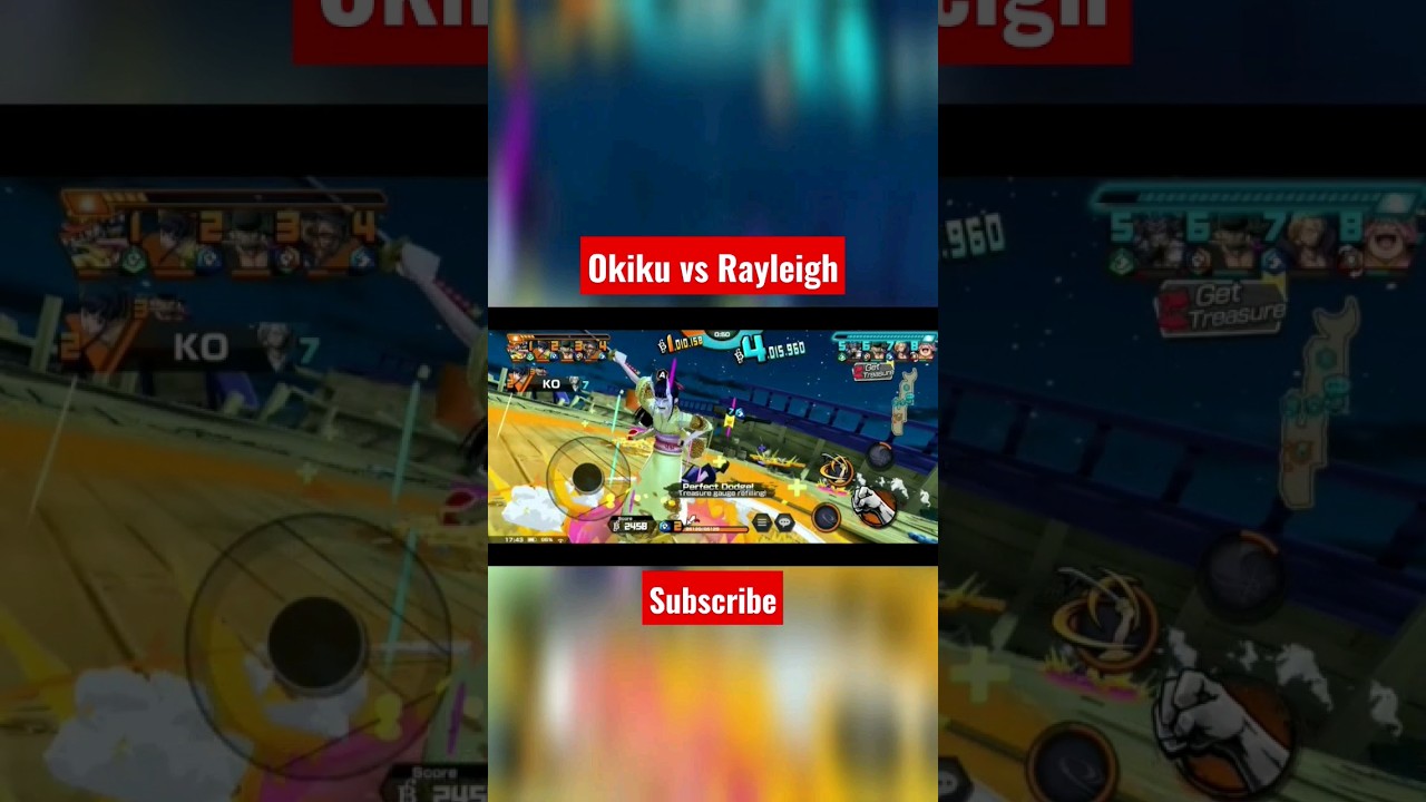 Okiku vs Rayleigh | One Piece Bounty Rush 