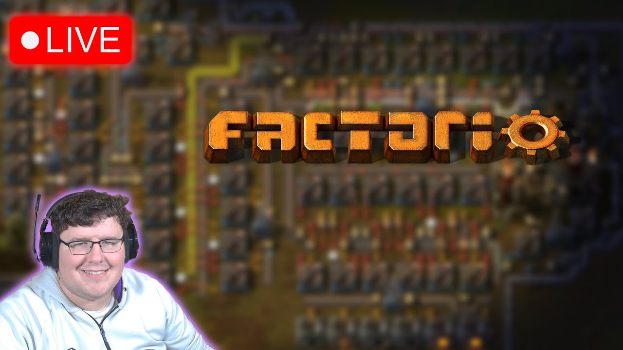 Chilling with the Factory (It must Grow) || Factorio First Playthrough ...