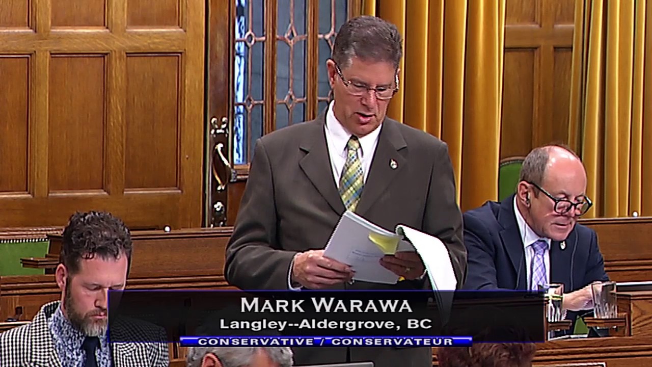 MP Warawa Presents a Petition to Protect Conscience Rights of Medical