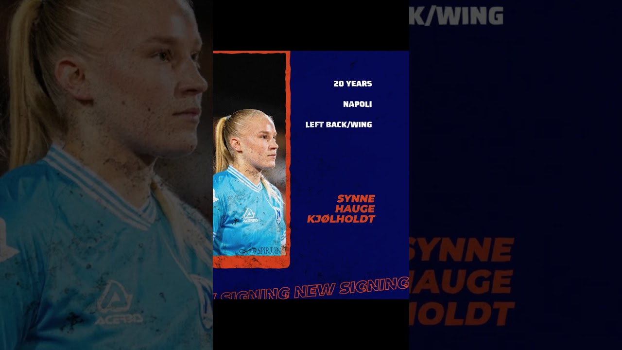 🚨 New signings for Agent 1!

🇳🇴 Synne Hauge Kjølholdt (20)
Napoli
Left Back / Wing

🇳🇴 Martine Hauge Kjølholdt (26)
Viking
Midfield / Forward

Two talented sisters.
Two different signature moves. ✨⚽

#SignatureMoves #womensfootball #footballtalent #napoli #viking