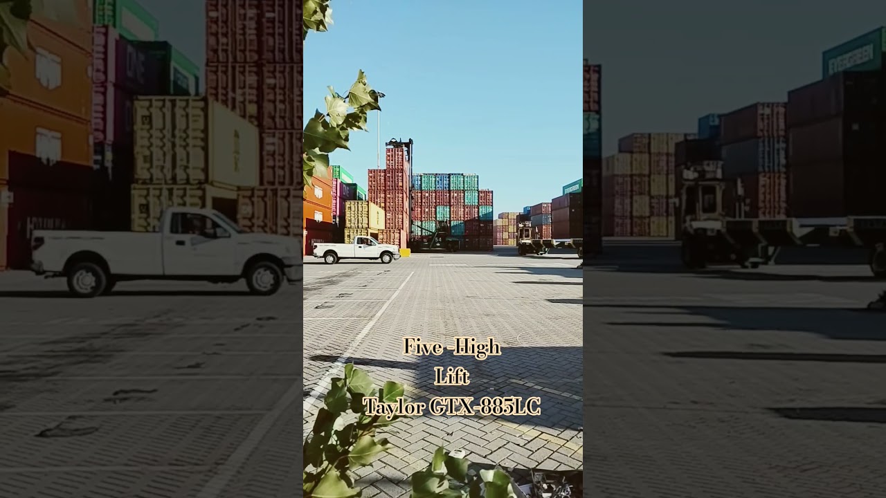 Taylor Machine Company: Container Lifters & Reach Stackers 