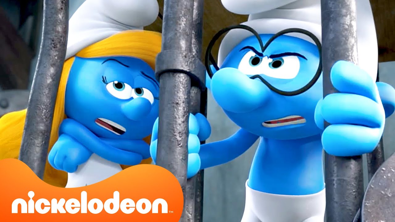 The Smurfs Getting Trapped for 90 Minutes! | @Nicktoons