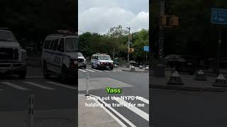This Police Officer is Hilarious - Unexpected Encounter With NYPD! 😂 #shortsvideo
