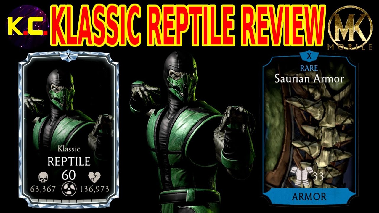 MK Mobile - Klassic Reptile Review - YouTube