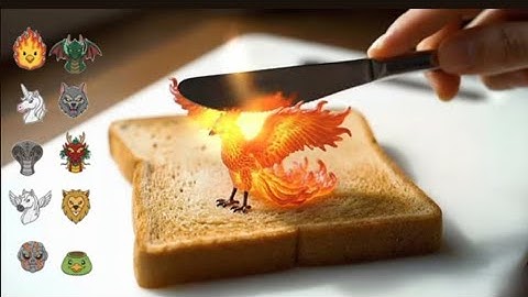 Which Mythical Creature Toast Would You Try? 🍞 🐉| Oddly Satisfying AI ASMR