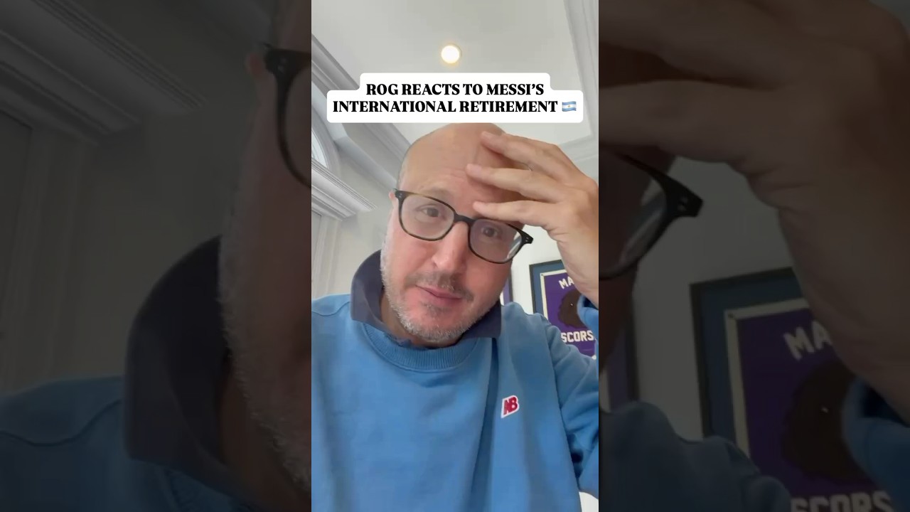 MESSI RETIRES FROM ARGENTINA: ROG REACTS 🗣️