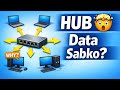 Hub सबको Data क्यों भेजता है? 🤯 | Computer Network Hindi