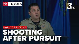 Las Vegas police briefing on officer-involved shooting