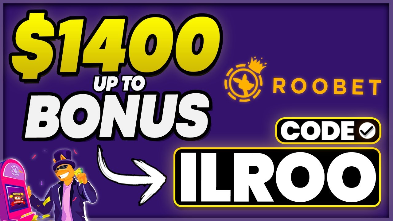 Roobet Promo Code - "ILROO" | GET UP TO $1400 CASHBACK BONUS!!!