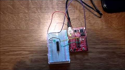 Blinking LED example 2 on MSP430G2553