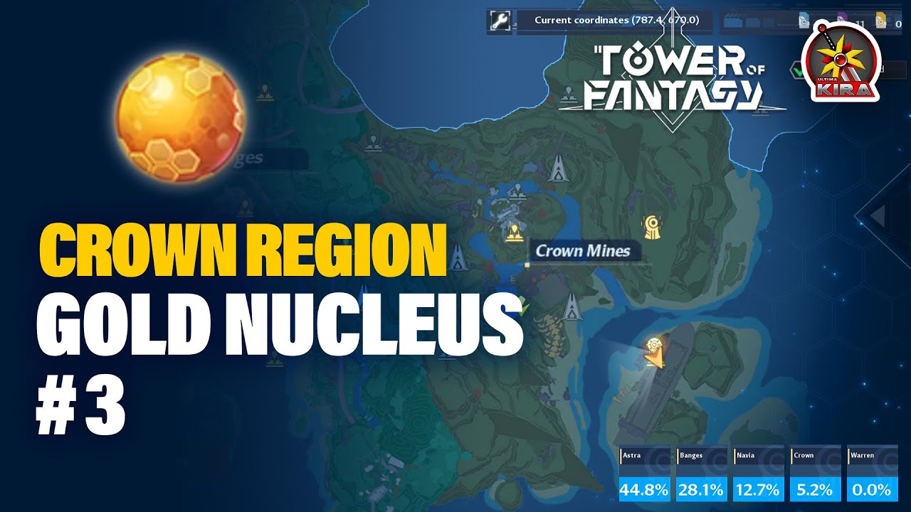 GOLD NUCLEUS #3 | CROWN REGION | TOWER OF FANTASY