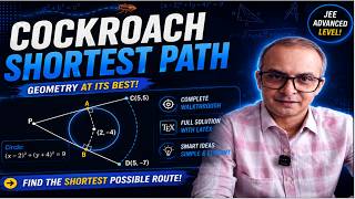 Can This LAZY Cockroach Find The Shortest Path ? #jeeadvanced