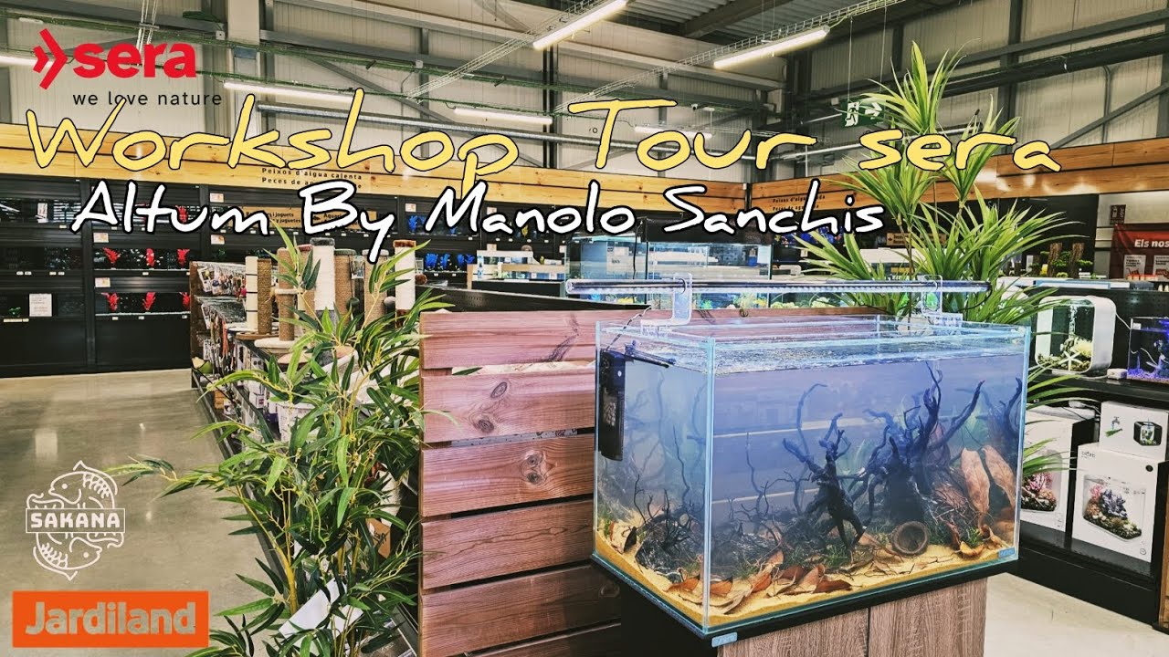 ACUARIO BIOTOPO AMAZONICO | Workshop Tour sera Jardiland