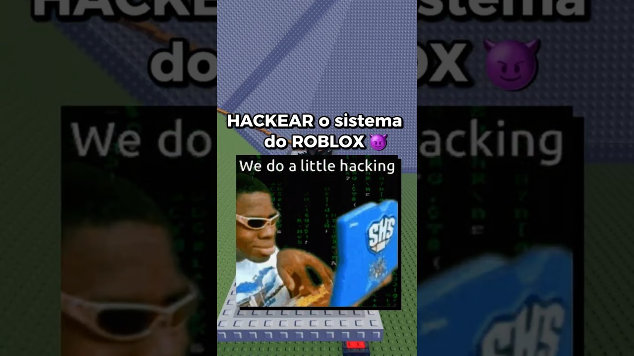 VIREI HACKER NO ROBLOX POR UM DIA! 😈