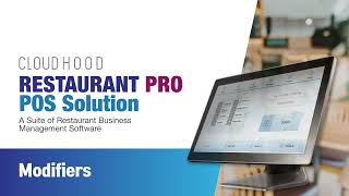 Restaurant Pro POS Solution Demos - Modifiers