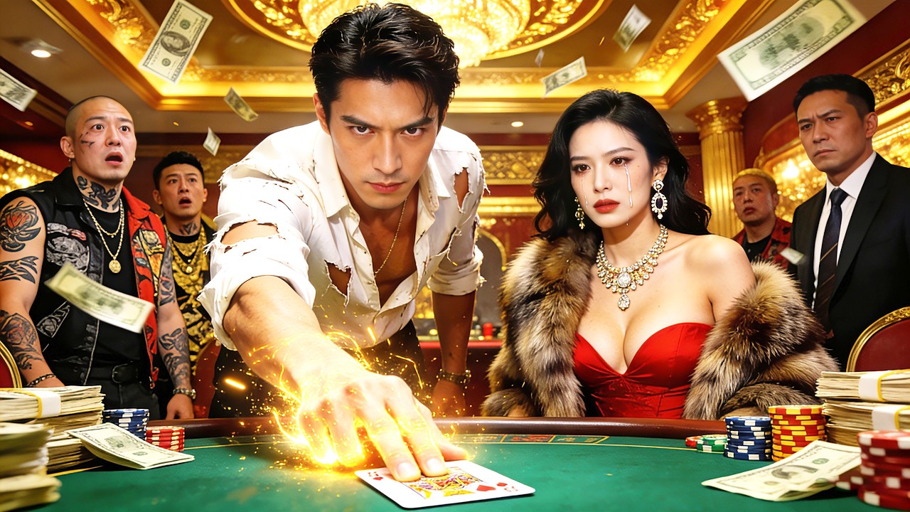 美艳总裁被做局骗光家产，殊不知她瞧不起废物赘婿竟是天下第一赌神！骰盅一开赌场一夜破产，所有赌徒都得跪下叫他一声祖师爷！#反轉 #打臉 #爽文