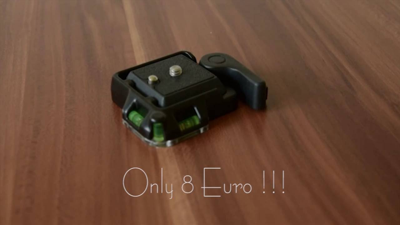 QR-40 Compact Camera Stand Quick Release Adapter Clamp Plate Mount Screw Base - REVIEW TEST