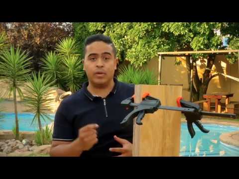 Make a side table from scrap wood - YouTube