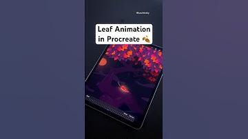 Leaf Animation Tips in Procreate 🍂😳 #procreate #animation