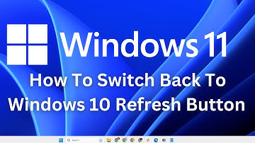 How To Switch Back To Windows 10 Refresh Button In Windows 11