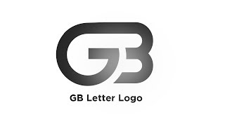 Creative Photoshop design||gb logo design in Photoshop cc tutorial by logo house