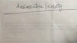 Class VII, Chapter-4, Associative property
