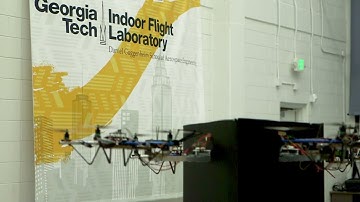 Small drones work together to lift and deliver packages